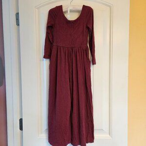 Sale 🎉🥳 4/$25 or $15 SweetHoney Girls Jumpsuit Size 5 Burgundy